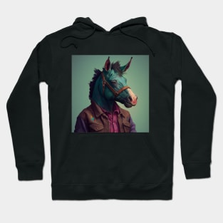 Illustration of Bojack horseman 2d Hoodie